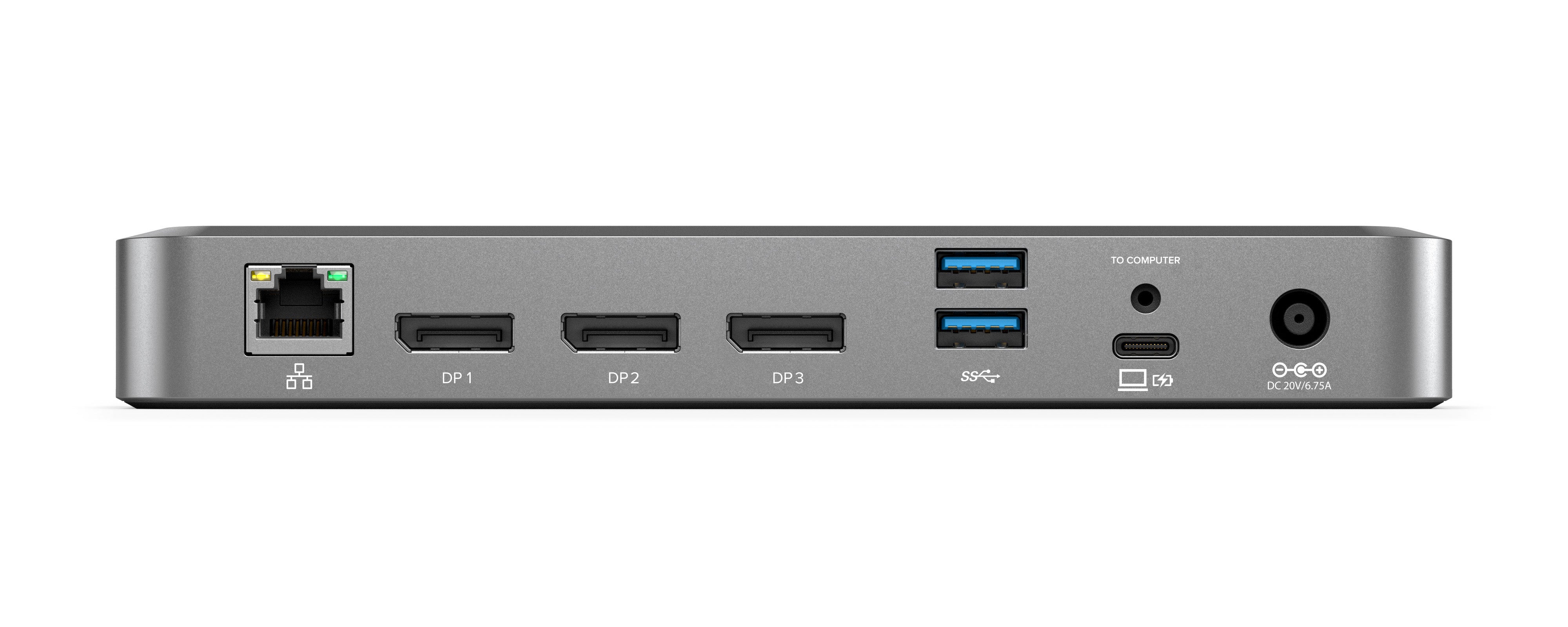 Alogic USB-C DX3 triple 4K docking station (100W PD)