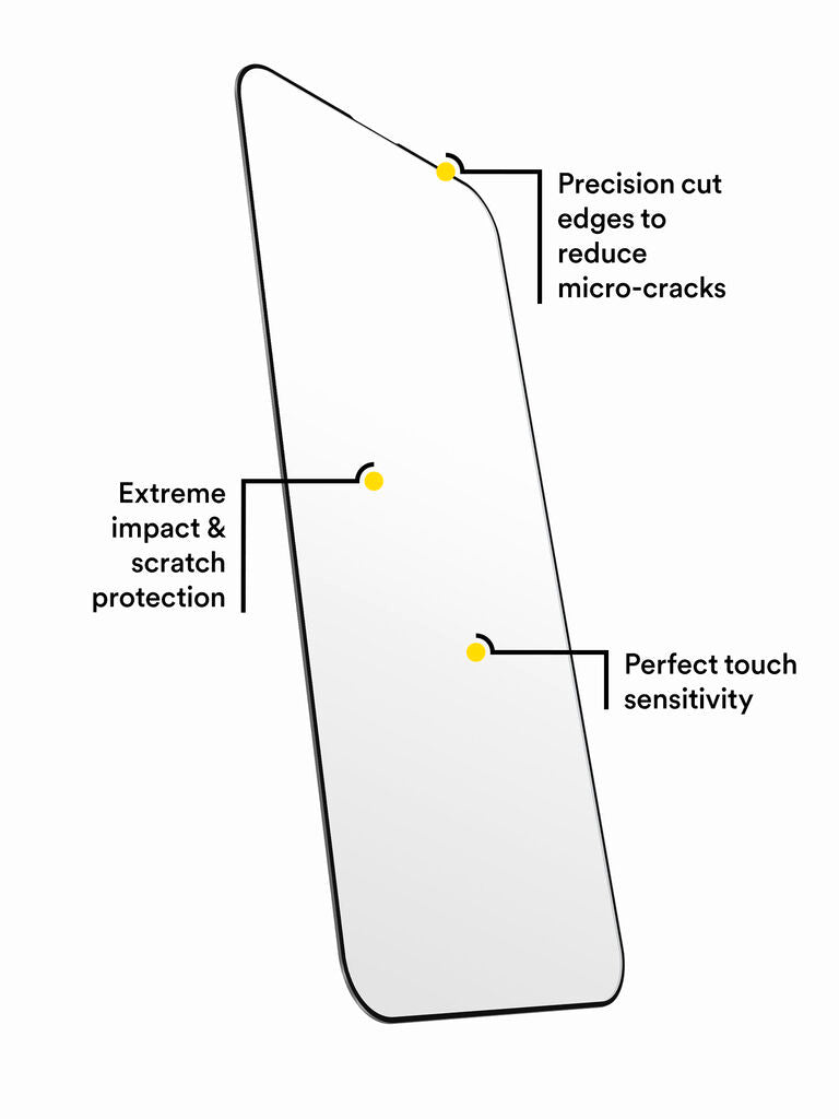 BodyGuardz Apex screen protector iPhone 13 & 14 Pro Max