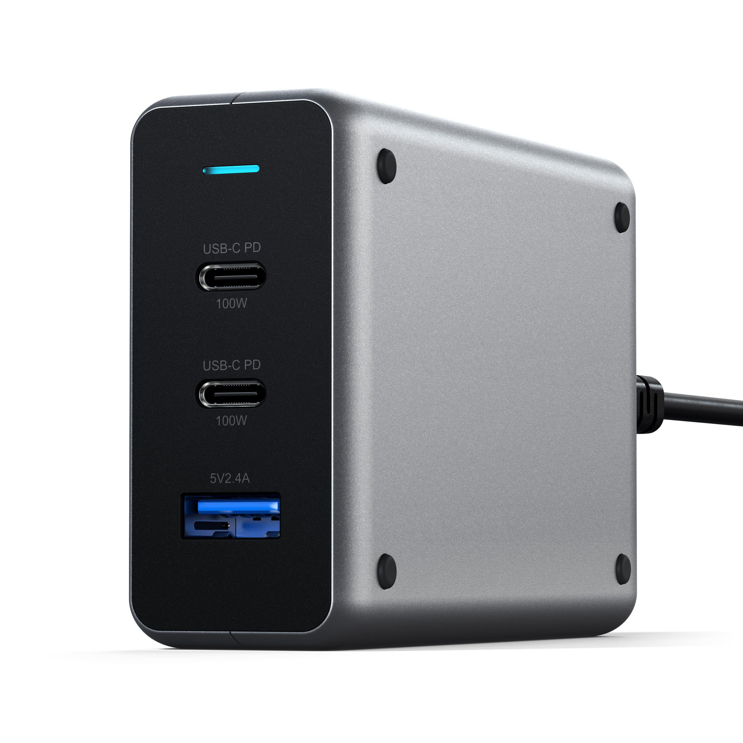 Satechi USB-C 3-port GaN compact charger (100W)