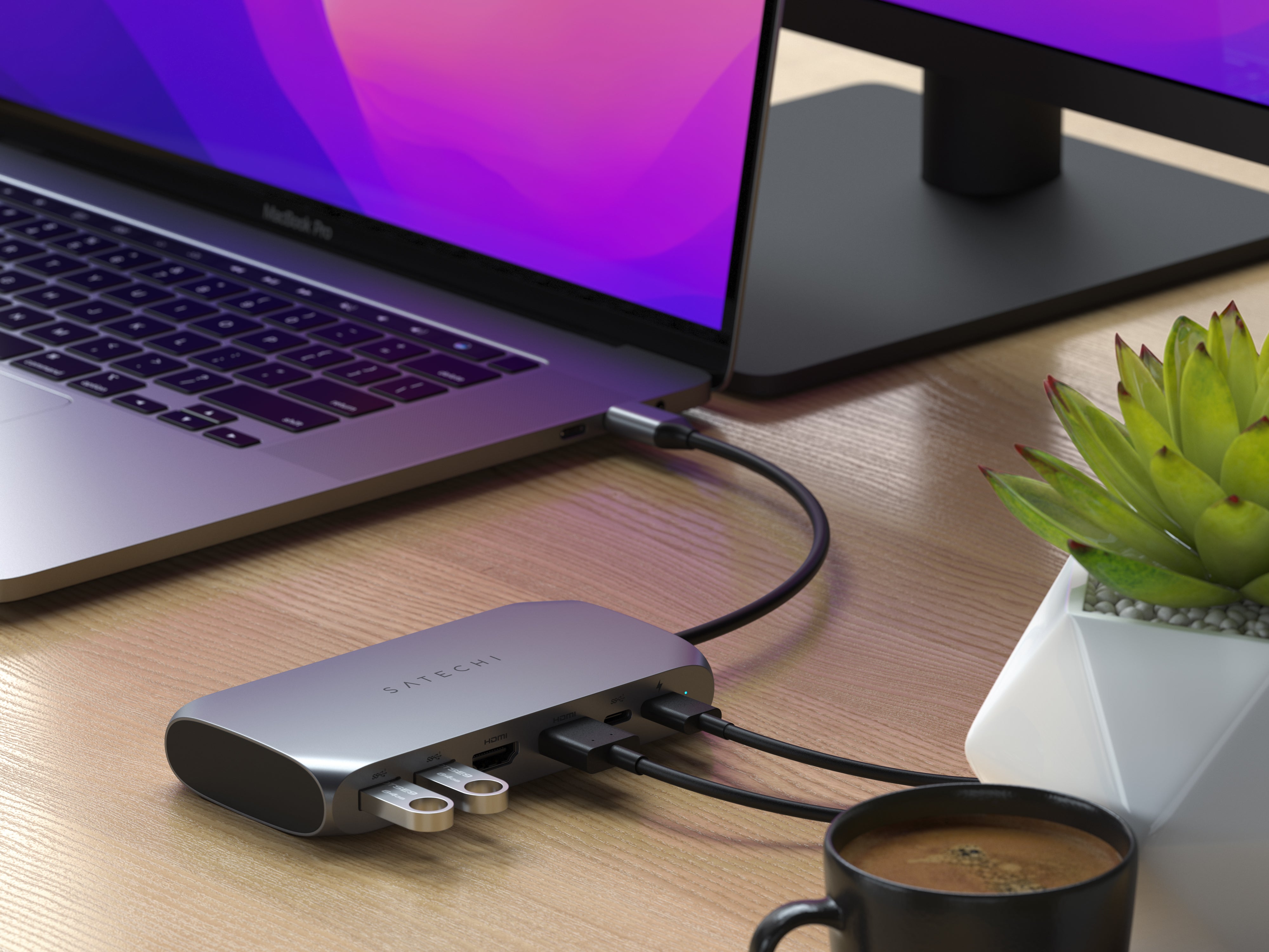 Satechi USB-C Multimedia adapter (M1/M2/M3)