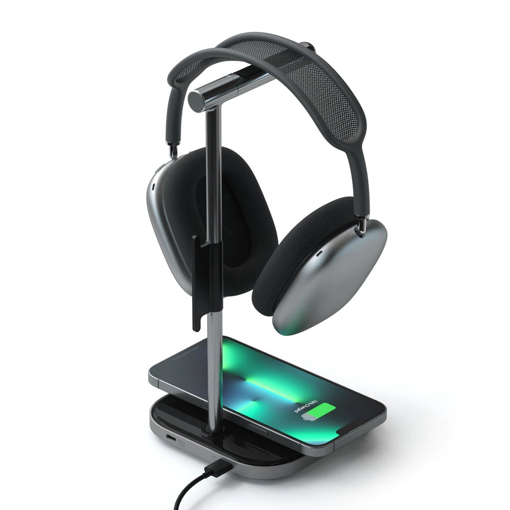 Satechi 2-in-1 Headphone stand/wireless charger